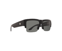CYRUS 50/50 Sunglasses BLACK - HD PLUS GRAY GREEN