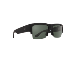 CYRUS 50/50 Sunglasses SOFT MATTE BLACK - HD PLUS GRAY...