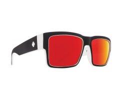 CYRUS Sunglasses WHITEWALL - HAPPY GRAY GREEN w/ RED SPECTRA