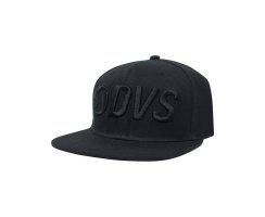 DVS Snapback Cap - BLACK/BLACK