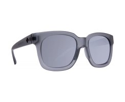 SHANDY Sunglasses MATTE TRANS GRAY - GRAY WITH SILVER MIRROR