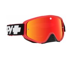 WOOT RACE MX Goggle SLICE RED - HD SMOKE w/ RED SPECTRA +...
