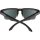 HELM 50/50 Sunglasses BLACK - HD PLUS GRAY GREEN