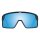 MONOLITH Sunglasses Matte Black - Happy Boost Bronze Polar Ice Blue Spectra Mirror