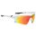 SCREW OVER Sunglasses - WHITE - HAPPY GRAY GREEN W/ RED SPECTRA + CLEAR + HAPPY YELLOW