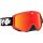 WOOT RACE MX Goggle SLICE RED - HD SMOKE w/ RED SPECTRA + HD CLEAR AFP