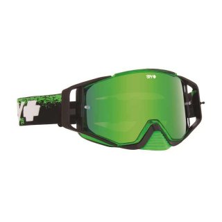 ACE MX Goggle MASKED GREEN - SMOKE w/ GREEN SPECTRA + CLEAR AFP