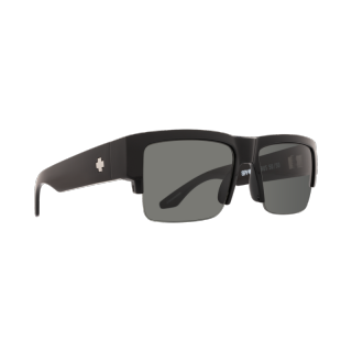 CYRUS 50/50 Sunglasses BLACK - HD PLUS GRAY GREEN