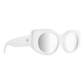 HANGOUT Sunglasses Matte White - Bronze Platinum Spectra