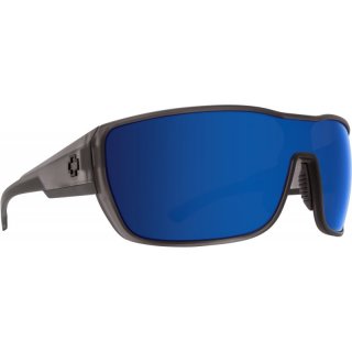 TRON 2 Sunglasses MATTE GRAY SMOKE - HAPPY BRONZE w/ DARK BLUE SPECTRA