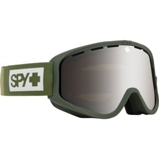 WOOT Snowgoggle Colorblock Olive - HD Bronze with Silver Spectra Mirror - HD LL Persimmon
